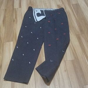 Brooks Brothers Blue Chinos with Embroidered Accents